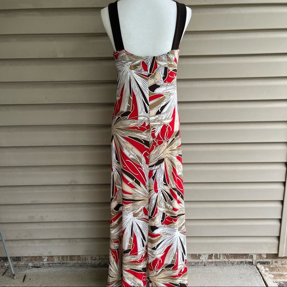 •New York & Co• Sleeveless Maxi Dress with Beading - Size Medium - Picture 6 of 8